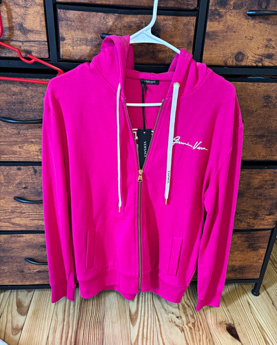 Versace men pink full - pink, zip