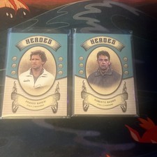 Franco Baresi Roberto Baggio  Futera Heroes Italy /250 Numbered Card 2024 