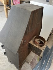 Lovely Villager GAS Fire And Victorous Enamel Flue, Looks Like A Log Burner.