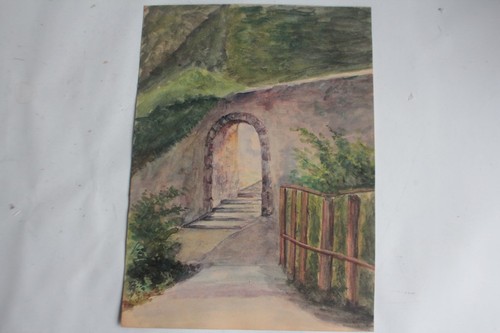 Original watercolor painting