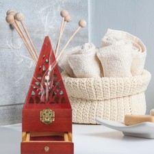Tabletop Wood Incense Burner
