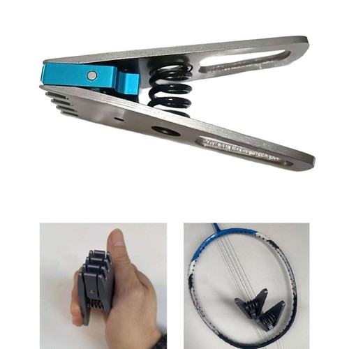 Badminton stringing clamp - badminton,