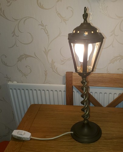 Vintage barley twist brass - vintage,