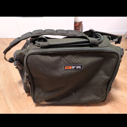 Fox green fabric - fabric, tackle
