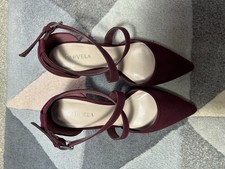 Wine Carvela shoes - size 5