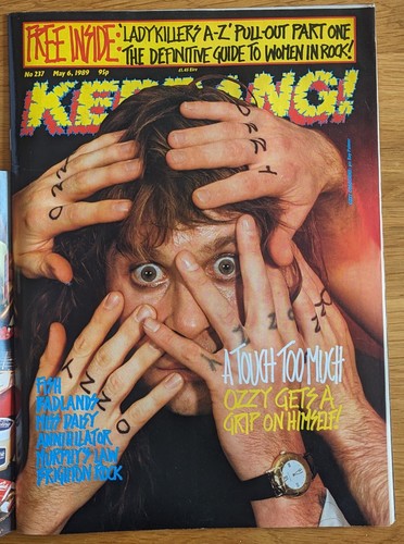 Ozzy osbourne kerrang issue - ozzy,