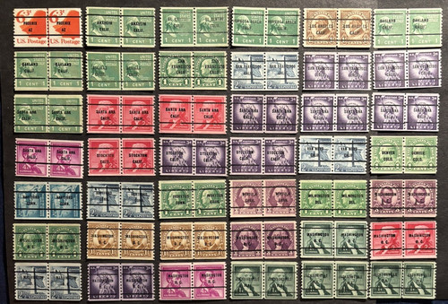 Old united states bureau - states,
