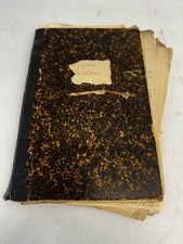 Antique German Police & School Document Archive 1900s WWI Era Judaica School