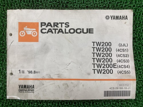 Tw200 parts list - 1st, edition