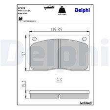 Disc Brake Brake Pad Set