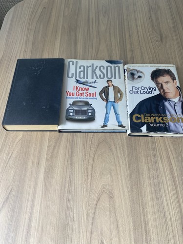Jeremy clarkson 3books - clarkson,