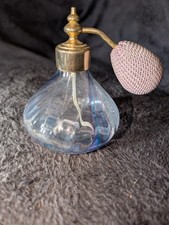 Pretty vintage glass perfume - vintage,