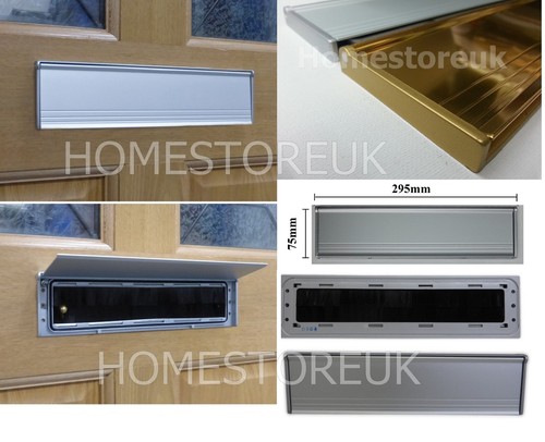Door letter box - plate, seal