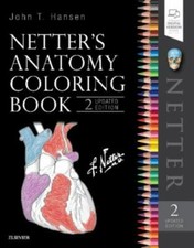 Netter's Anatomy Coloring Book Updated Editio- paperback, 0323545033, Hansen PhD