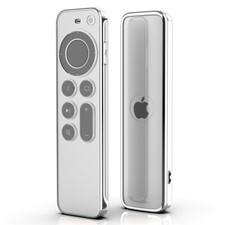 TPU Soft Case For Apple TV Remote Prevent Scratches Drop Protection Transparent