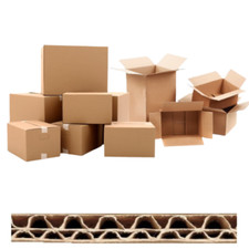 Double wall cardboard - wall, boxes