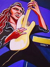 YNGWIE MALMSTEEN PRINT poster metal concerto suite cd fender stratocaster guitar