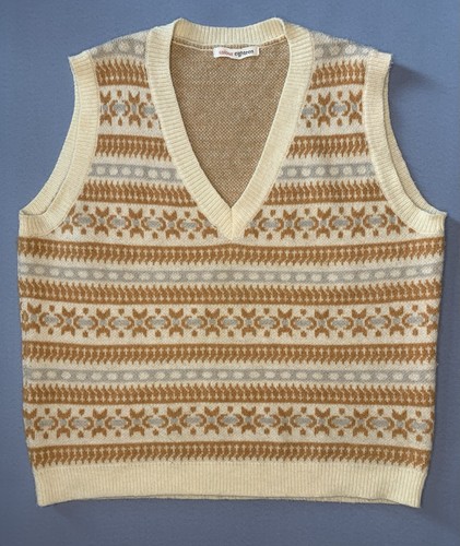 Fair isle knit - sweater, vest