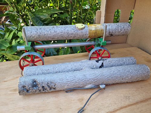 Mamod steam engine log trailer - mamod,