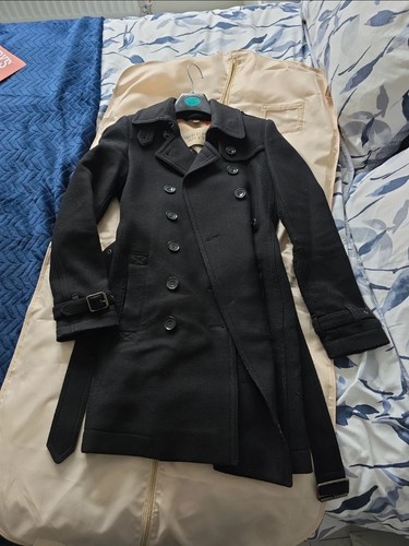 Burberry coat black size - burberry, xs
