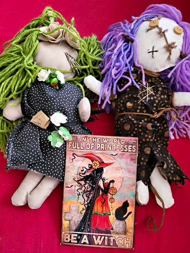Handmade witch rag cloth - rag,