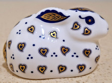 Royal Crown Derby Rabbit Heart