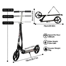 Foldable Big Wheel Scooter