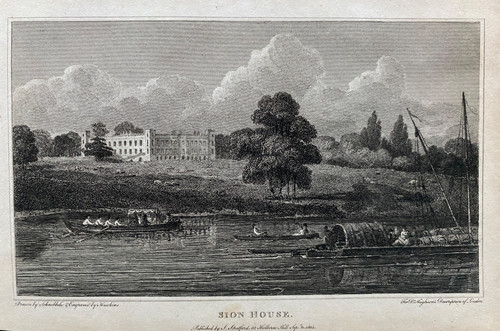 1805 antique print sion - antique,