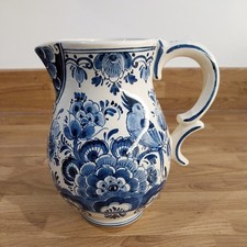 Rare Delfts Jug Blue White