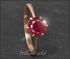 585 Rose Gold Ring with 1.49ct