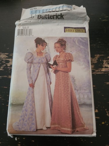 Butterick 6630 making history - 6630,