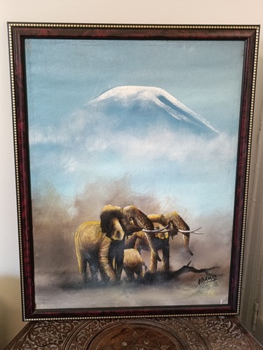 Elephants mountains original - elephants, &
