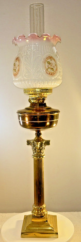 Duplex paraffin oil - oil, brass
