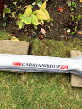 Fiamma CaravanStore Awning Lightweight Manual Opening XL 280 Royal Grey Fabric