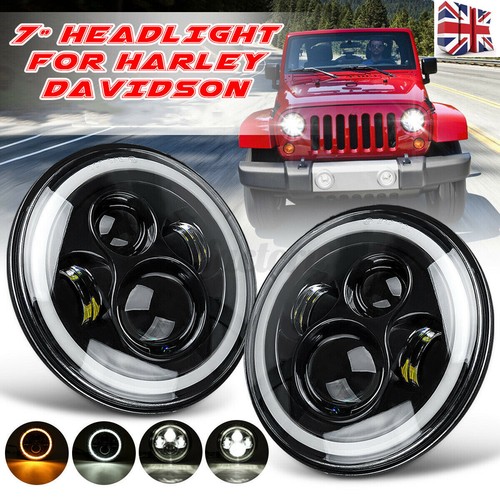 Pair round led motorcycle - round,