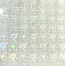 A4 Self Adhesive Sparkle Love