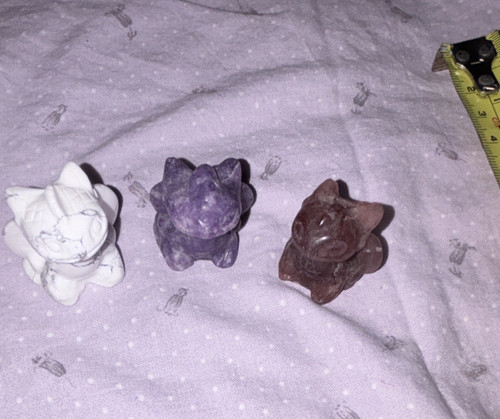 Polished crystal animal - polished,