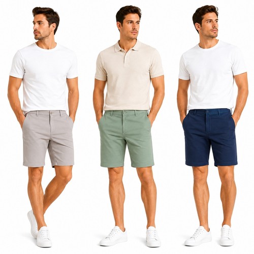 Men 100 cotton shorts - men's,