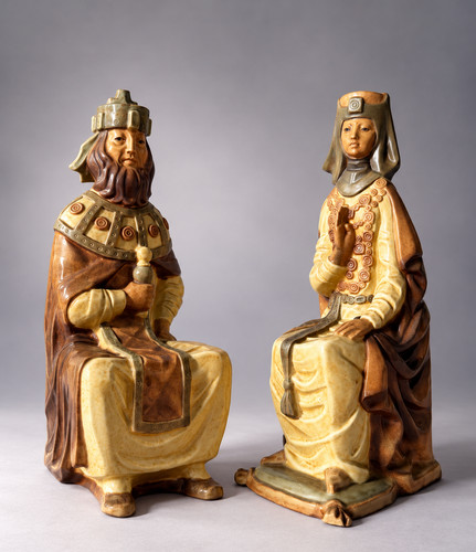 Lladro gothic king queen - gothic,