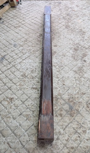 Reclaimed pitch pine post - pitch,