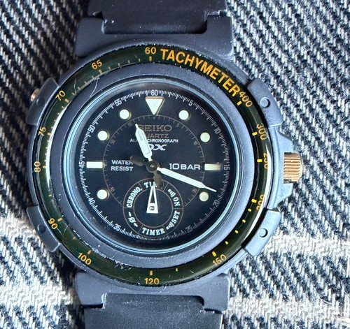 Seiko mens 100m alarm - seiko,
