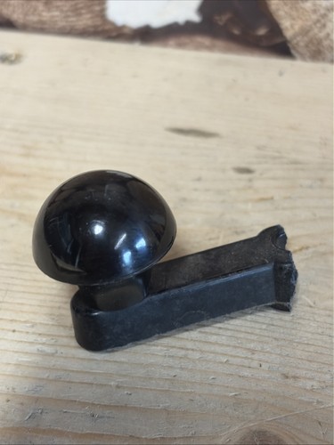 Morse code key black knob - black,