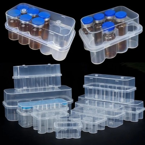 Vial storage case transparent - vial,