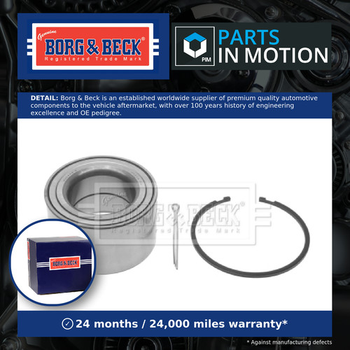 Wheel bearing kit - wheel, fits