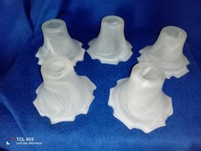 5 x Light Shades Glass