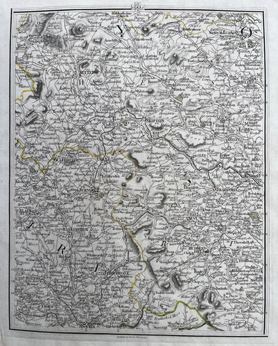 1794 antique map ripley - map;,
