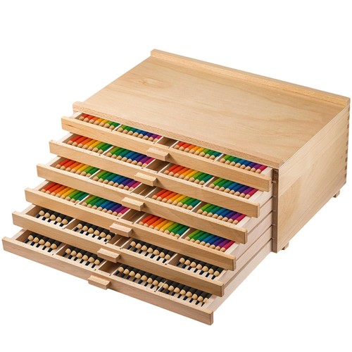 Wooden artist storage - storage, supply