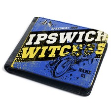 Personalised Ipswich Witches Wallet Speedway Bi Fold Coin Card Dad Gift SPS12