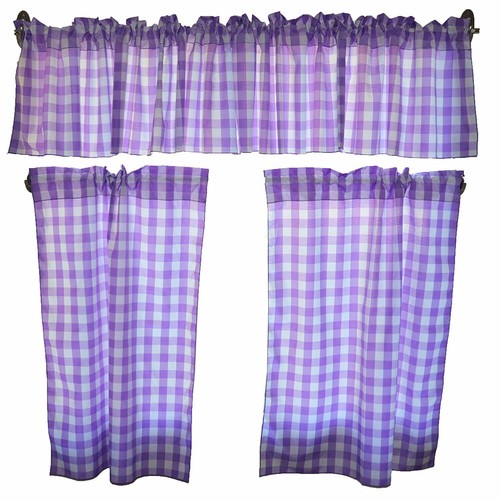 Poly cotton gingham checkered - poly,