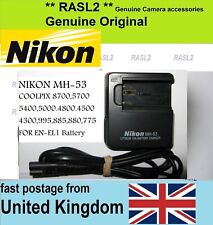 Genuine NIKON Charger for EN-EL1,Coolpix 5700 5400 4800 4300 4500 885 E800 8700